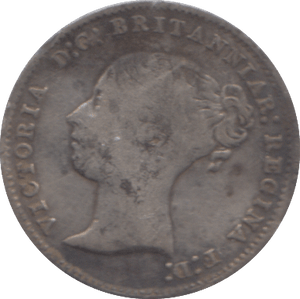 1867 THREEPENCE ( NF ) - THREEPENCE - Cambridgeshire Coins