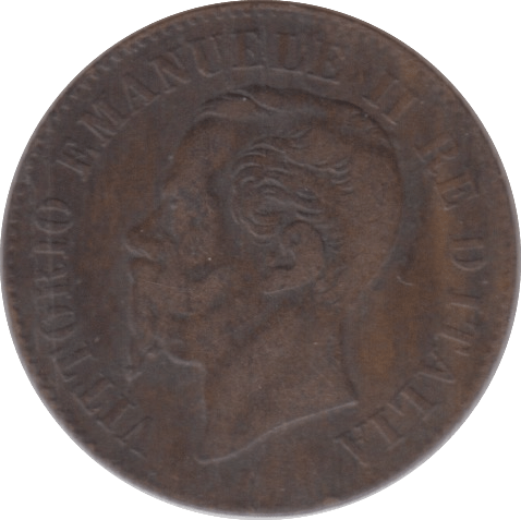 1867 TWO CENTESIMI ITALY - WORLD COINS - Cambridgeshire Coins