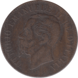 1867 TWO CENTESIMI ITALY - WORLD COINS - Cambridgeshire Coins