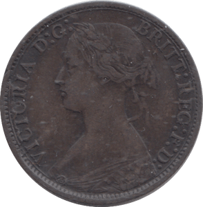 1868 FARTHING ( GF ) - FARTHING - Cambridgeshire Coins