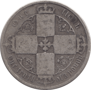 1868 FLORIN ( NF ) - FLORIN - Cambridgeshire Coins