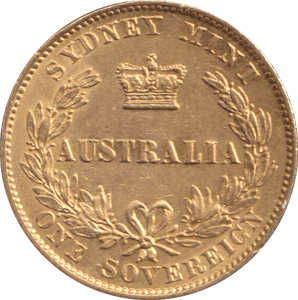 1868 GOLD AUSTRALIAN SOVEREIGN - GOLD WORLD COINS - Cambridgeshire Coins