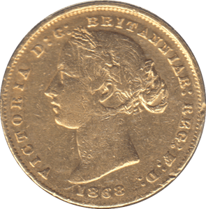 1868 GOLD AUSTRALIAN SOVEREIGN - SOVEREIGN - Cambridgeshire Coins