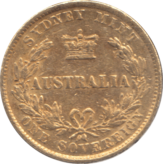 1868 GOLD AUSTRALIAN SOVEREIGN - SOVEREIGN - Cambridgeshire Coins