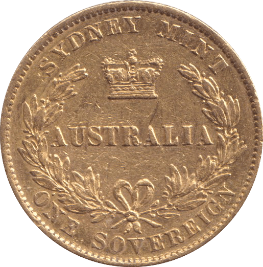 1868 GOLD SOVEREIGN AUSTRALIA - GOLD WORLD COINS - Cambridgeshire Coins