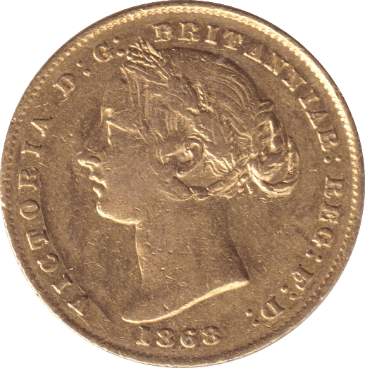 1868 GOLD SOVEREIGN AUSTRALIA - GOLD WORLD COINS - Cambridgeshire Coins