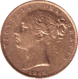 1868 GOLD SOVEREIGN ( GVF ) - SOVEREIGN - Cambridgeshire Coins