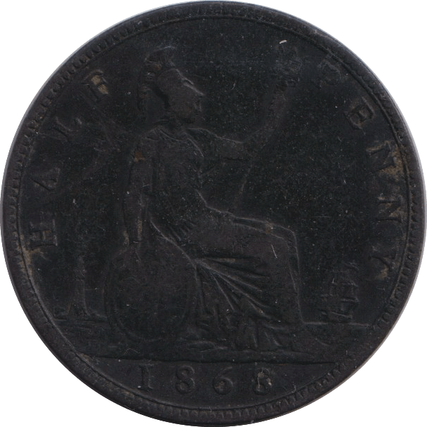 1868 HALFPENNY ( FAIR ) - HALFPENNY - Cambridgeshire Coins