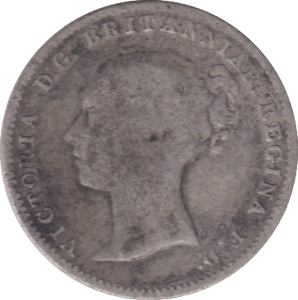 1868 MAUNDY THREEPENCE ( NF ) - MAUNDY THREEPENCE - Cambridgeshire Coins