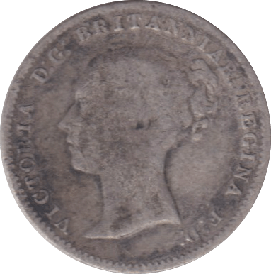 1868 MAUNDY THREEPENCE ( NF ) - MAUNDY THREEPENCE - Cambridgeshire Coins