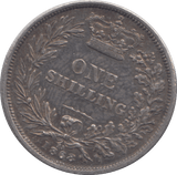 1868 ONE SHILLING ( VF ) - SHILLING - Cambridgeshire Coins