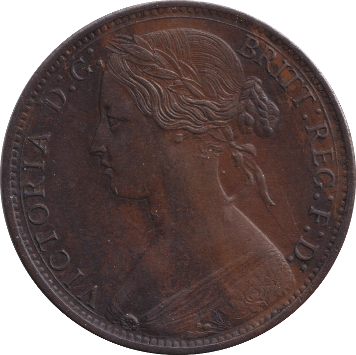 1868 PENNY ( AUNC ) - PENNY - Cambridgeshire Coins