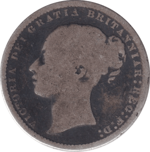 1868 SHILLING ( FAIR ) DIE 48 - SHILLING - Cambridgeshire Coins