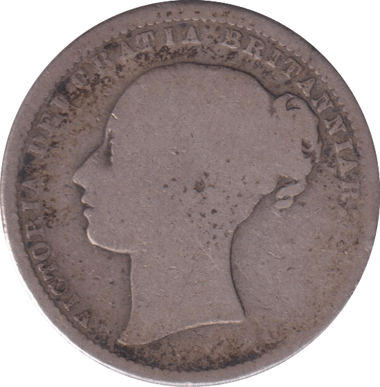 1868 SHILLING ( FAIR ) - SHILLING - Cambridgeshire Coins