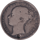 1868 SHILLING ( FINE ) DIE 48 HOLED - SHILLING - Cambridgeshire Coins