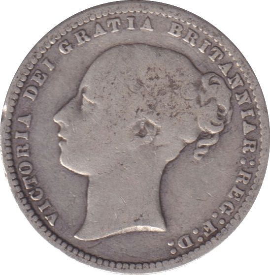 1868 SHILLING ( FINE ) - Shilling - Cambridgeshire Coins