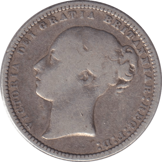 1868 SHILLING ( FINE ) - SHILLING - Cambridgeshire Coins