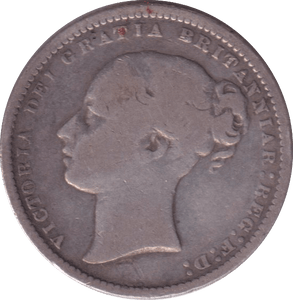 1868 SHILLING ( FINE ) - SHILLING - Cambridgeshire Coins
