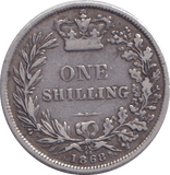 1868 SHILLING ( GF ) - SHILLING - Cambridgeshire Coins