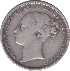 1868 SHILLING ( GF ) - SHILLING - Cambridgeshire Coins