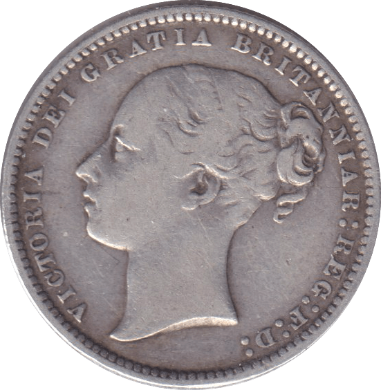 1868 SHILLING ( GF ) - SHILLING - Cambridgeshire Coins