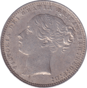 1868 SHILLING ( GVF ) DIE 42 - SHILLING - Cambridgeshire Coins