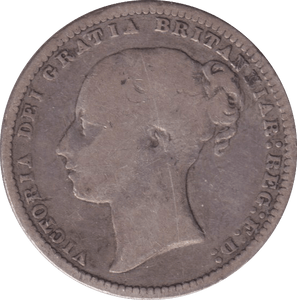 1868 SHILLING ( NF ) - SHILLING - Cambridgeshire Coins