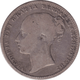 1868 SHILLING ( NF ) - SHILLING - Cambridgeshire Coins