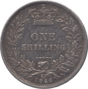 1868 SHILLING ( VF ) - SHILLING - Cambridgeshire Coins