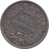 1868 SHILLING ( VF ) - SHILLING - Cambridgeshire Coins