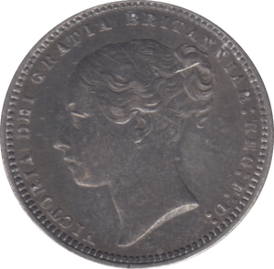 1868 SHILLING ( VF ) - SHILLING - Cambridgeshire Coins