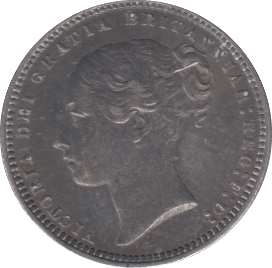 1868 SHILLING ( VF ) - SHILLING - Cambridgeshire Coins