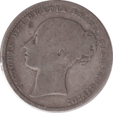 1868 SIXPENCE ( NF ) - SIXPENCE - Cambridgeshire Coins