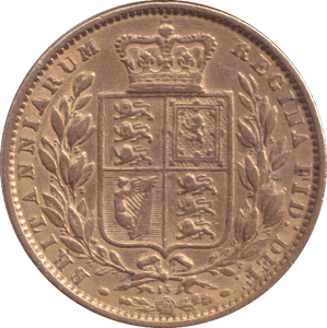 1869 GOLD SOVEREIGN ( GVF ) DIE 15 - SOVEREIGN - Cambridgeshire Coins