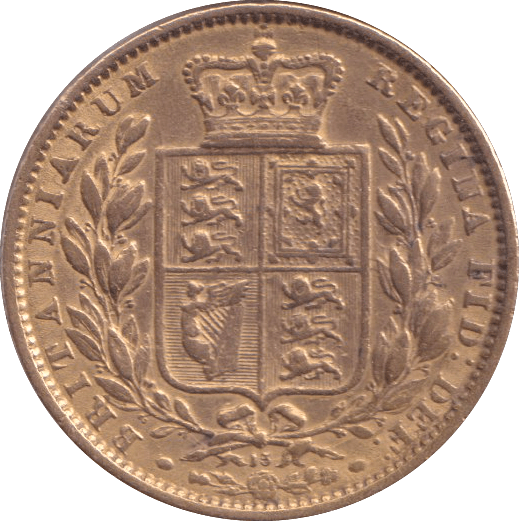 1869 GOLD SOVEREIGN ( GVF ) DIE 15 - SOVEREIGN - Cambridgeshire Coins
