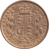 1869 GOLD SOVEREIGN ( GVF ) DIE 15 - SOVEREIGN - Cambridgeshire Coins
