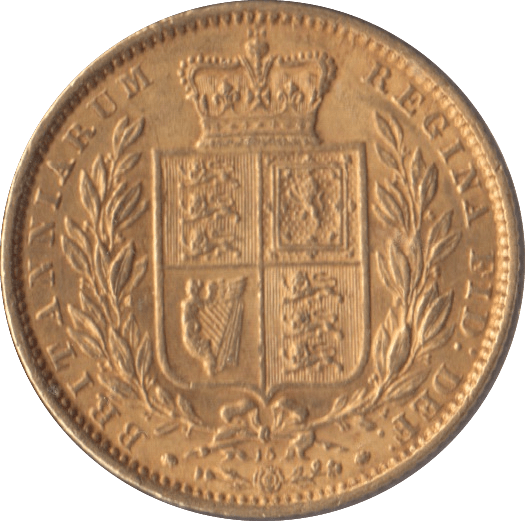 1869 GOLD SOVEREIGN ( GVF ) DIE 15 - SOVEREIGN - Cambridgeshire Coins