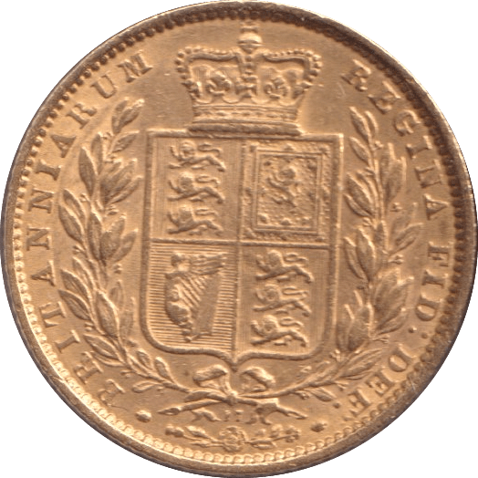 1869 GOLD SOVEREIGN ( GVF ) DIE 17 - SOVEREIGN - Cambridgeshire Coins