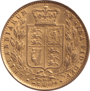 1869 GOLD SOVEREIGN ( GVF ) DIE 31 - SOVEREIGN - Cambridgeshire Coins