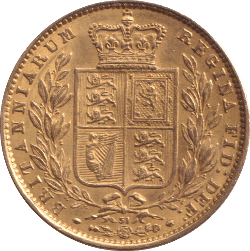 1869 GOLD SOVEREIGN ( GVF ) DIE 31 - SOVEREIGN - Cambridgeshire Coins