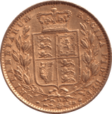 1869 GOLD SOVEREIGN ( GVF ) DIE 37 - Sovereign - Cambridgeshire Coins