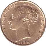 1869 GOLD SOVEREIGN ( GVF ) - SOVEREIGN - Cambridgeshire Coins