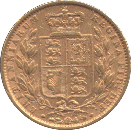 1869 GOLD SOVEREIGN ( GVF ) - SOVEREIGN - Cambridgeshire Coins