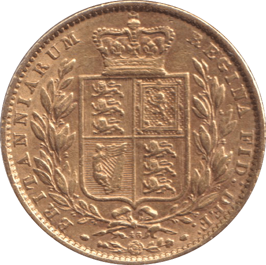 1869 GOLD SOVEREIGN ( VF ) DIE 46 - SOVEREIGN - Cambridgeshire Coins