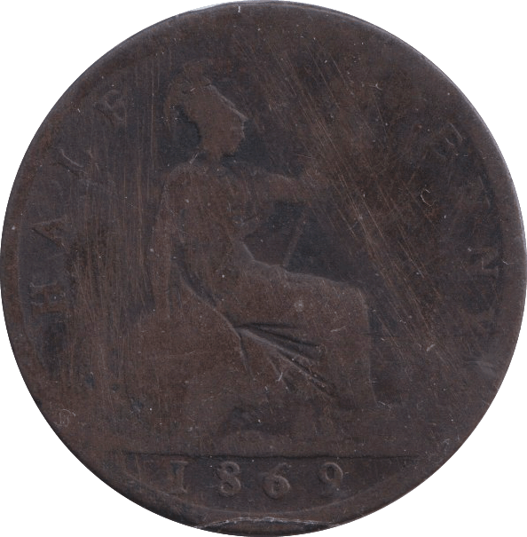1869 HALFPENNY ( FAIR ) - HALFPENNY - Cambridgeshire Coins