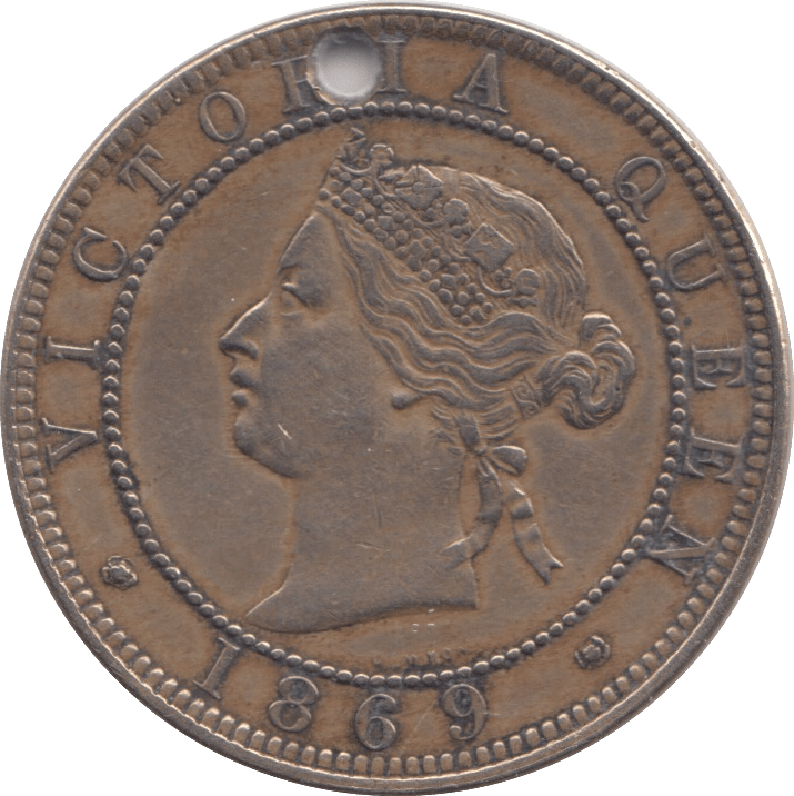1869 JAMAICA ONE PENNY - WORLD COINS - Cambridgeshire Coins