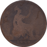 1869 PENNY ( FAIR ) - PENNY - Cambridgeshire Coins