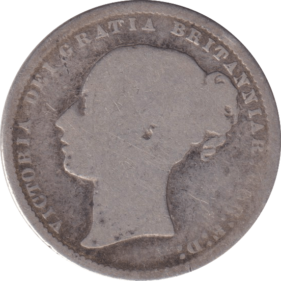 1869 SHILLING ( FAIR ) - SHILLING - Cambridgeshire Coins