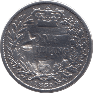 1869 SHILLING ( FINE ) DIE 11 - Shilling - Cambridgeshire Coins