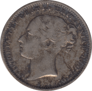 1869 SHILLING ( GF ) DIE 5 - SHILLING - Cambridgeshire Coins